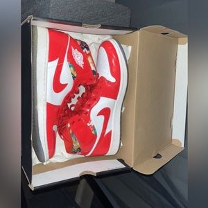 AirJordan 1 Mid SE ‼️ (Size 11) (Original $130)
-Chili Red/White Pollen